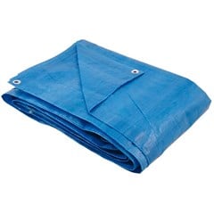 LONA POLIETILENO  6 X 4M AZUL*