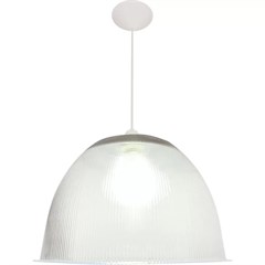 LUMIN PRISMATICA ACRILICA CRISTAL 22 C/ PENDENTE