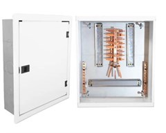 QUADRO DIST TRIF EMB  16DIN C/BARRAMENTO 100A