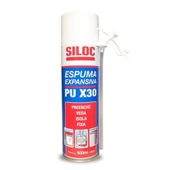 ESPUMA EXPANSIVA PU 500ML/480G X30 SILOC