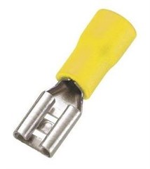 TERMINAL FEMEA FIO 4,0-6,0MM AMAR C/100