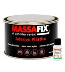 MASSA PLASTICA 400G BRANCA C/CATALISADOR