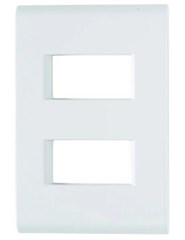 PLACA LIZ 4X2 P/ 2MOD. AFASTADOS (57106/206)