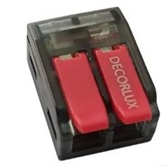 CONECTOR DE EMENDA E DERIV. 0,5-6MM 2P PT/VERM