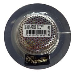 RALINHO P/ PIA AMERICANA INOX 9CM ENCARTEL.(10256)