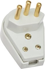 PINO PRENSA CABO ANGULAR 20A 2P+T BCO. (57402/011)