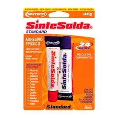 ADESIVO EPOXI SINTESOLDA STANDARD 31GR 24H BRANCO