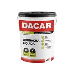 BORRACHA LIQUIDA BRANCO NEVE  4KG