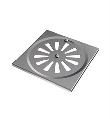 GRELHA INOX  QUADRADA 10CM C/FECHO