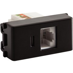 MODULO TOMADA LIZ GRAFITE RJ45 CAT6