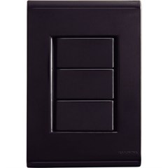 PLACA LIZ GRAFITE 4X2 CEGA