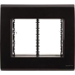 PLACA LIZ GRAFITE 4X4 P/ 6MOD.