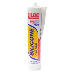 ADESIVO SILICONE ACETICO 250G PRO 2 UNIFIX