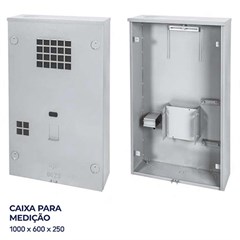 CAIXA MED. DIRETA ATE 200A 1000X600X250MM