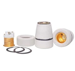 SOQUETE P/TEMPO PORCELANA E-27 (MT-2233)