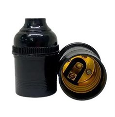 SOQUETE S/CHAVE C/BORNE E-27 (MT-2185)