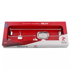 KIT BANHEIRO METAL 5 PCS LINHA GUT