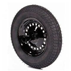 RODA C/PNEU E CAMARA 3,25 X 8 C/BUCHA FIXA RPC-328
