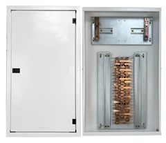 QUADRO DIST TRIF SOB 44DIN C/BARRAMENTO 150A