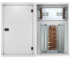 QUADRO DIST TRIF SOB 34DIN C/BARRAMENTO 150A