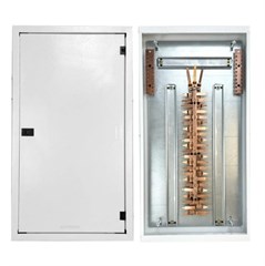 QUADRO DIST BIF SOB 44DIN C/BARRAMENTO 100A