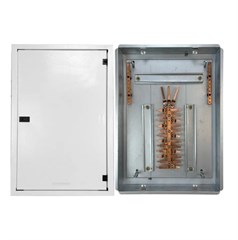 QUADRO DIST TRIF EMB 24DIN C/BARRAMENTO 150A