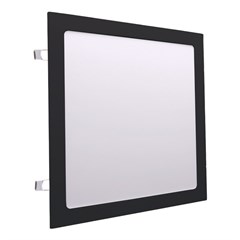 PAINEL LED PRETO EMB 4.000K 24W 29CM BIV