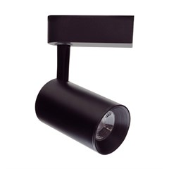 SPOT LED P/ TRILHO  7W 3.000K BIV PRETO