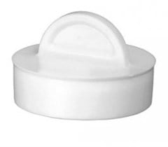 TAMPA P/ VALVULA PIA E LAVATORIO PVC C/100 (0815)