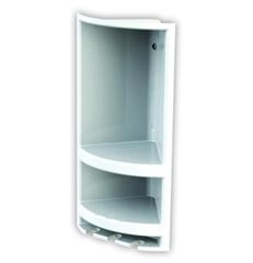 PORTA SHAMPOO PVC CANTO PAREDE BRANCO
