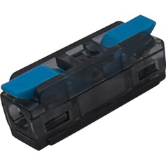 CONECTOR DE EMENDA E DERIV. 0,5-4MM 1P PT/AZUL