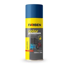 TINTA SPRAY PREMIUM AZUL ESCURO 400ML*