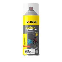 TINTA SPRAY PREMIUM VERNIZ BRILHANTE*