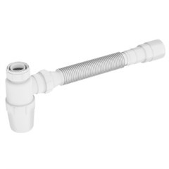 SIFAO SANFONADO COPO BRANCO EXTENSIVEL 0.74MT