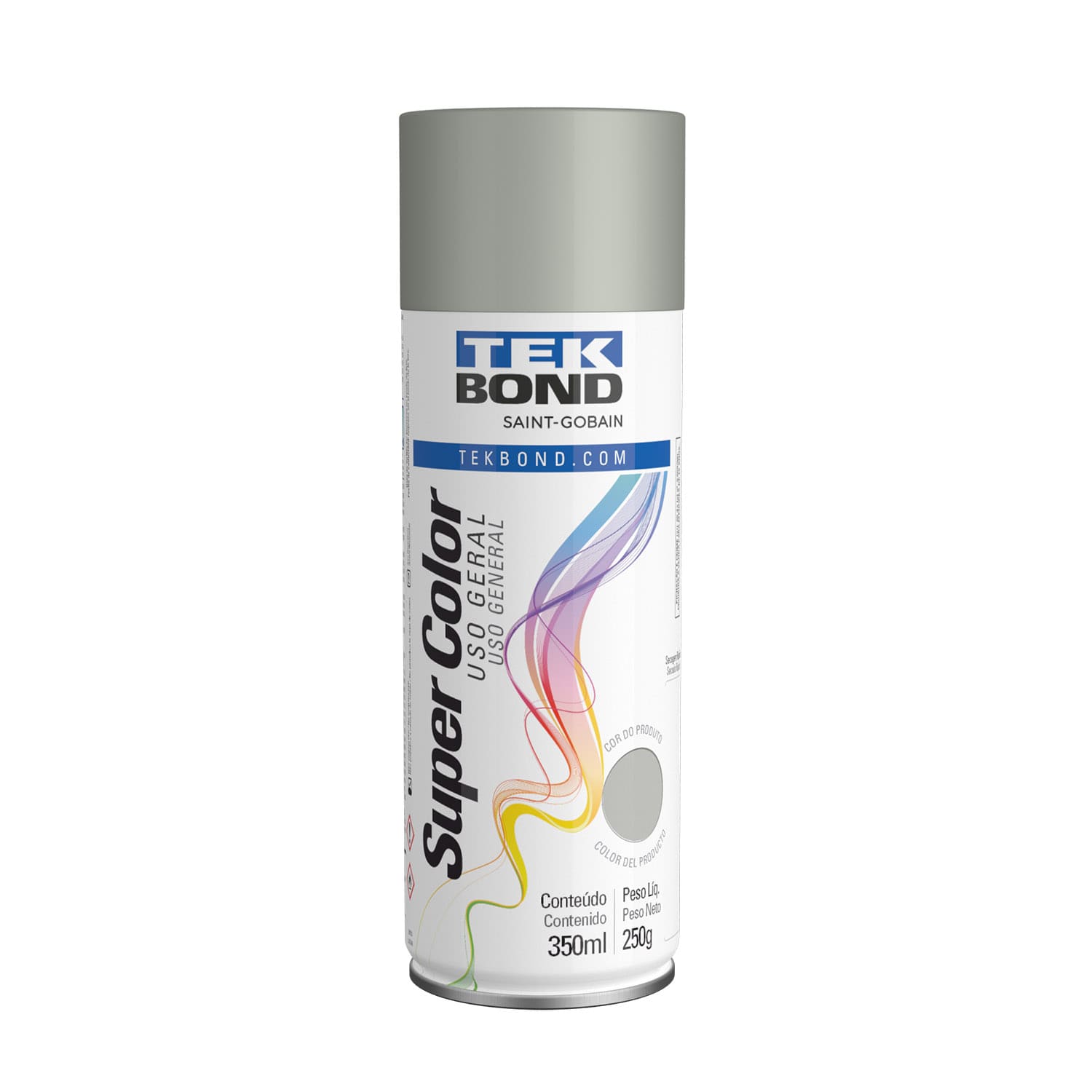 TINTA SPRAY  USO GERAL 350ML ALUMINIO
