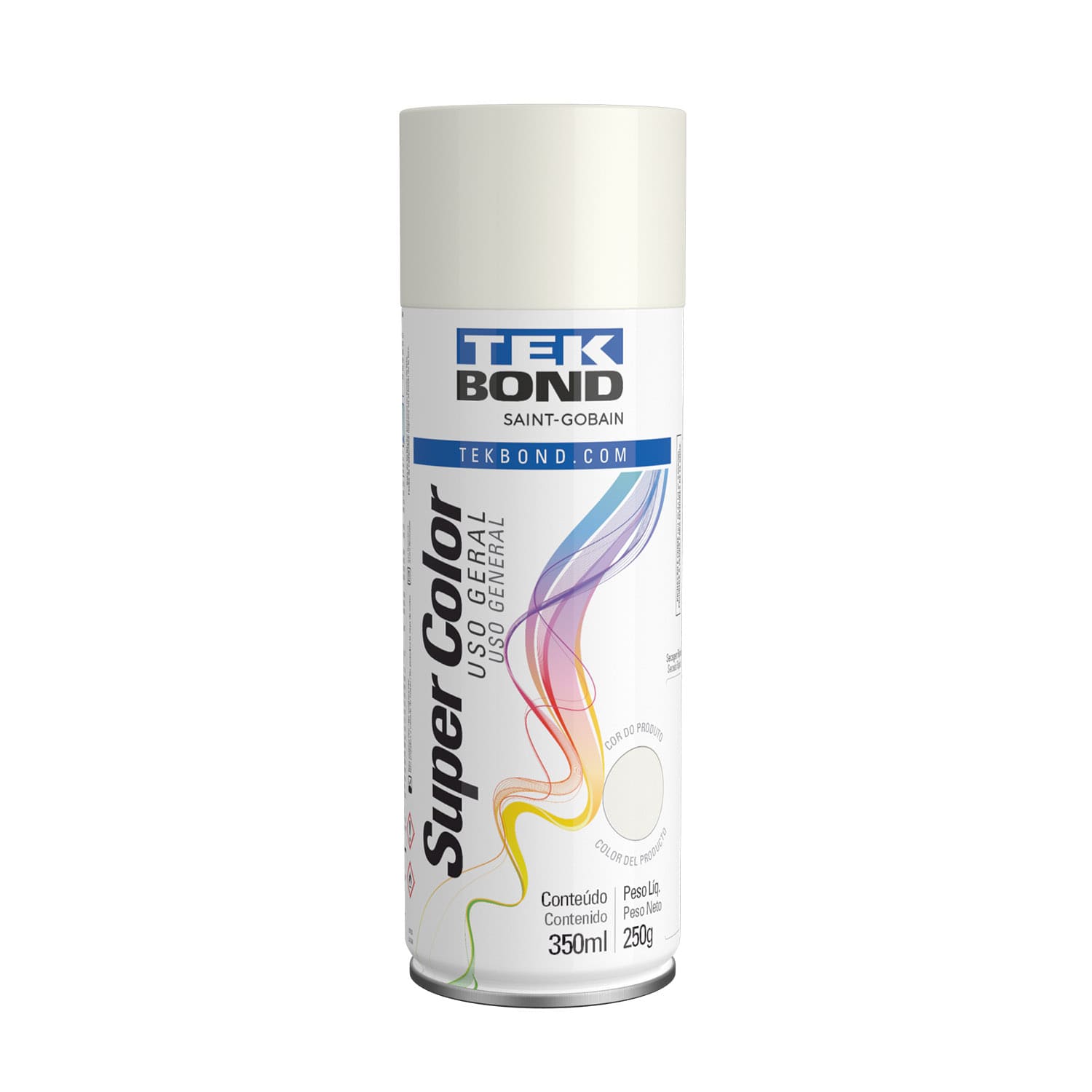 TINTA SPRAY  USO GERAL 350ML BRANCO BRILHANTE