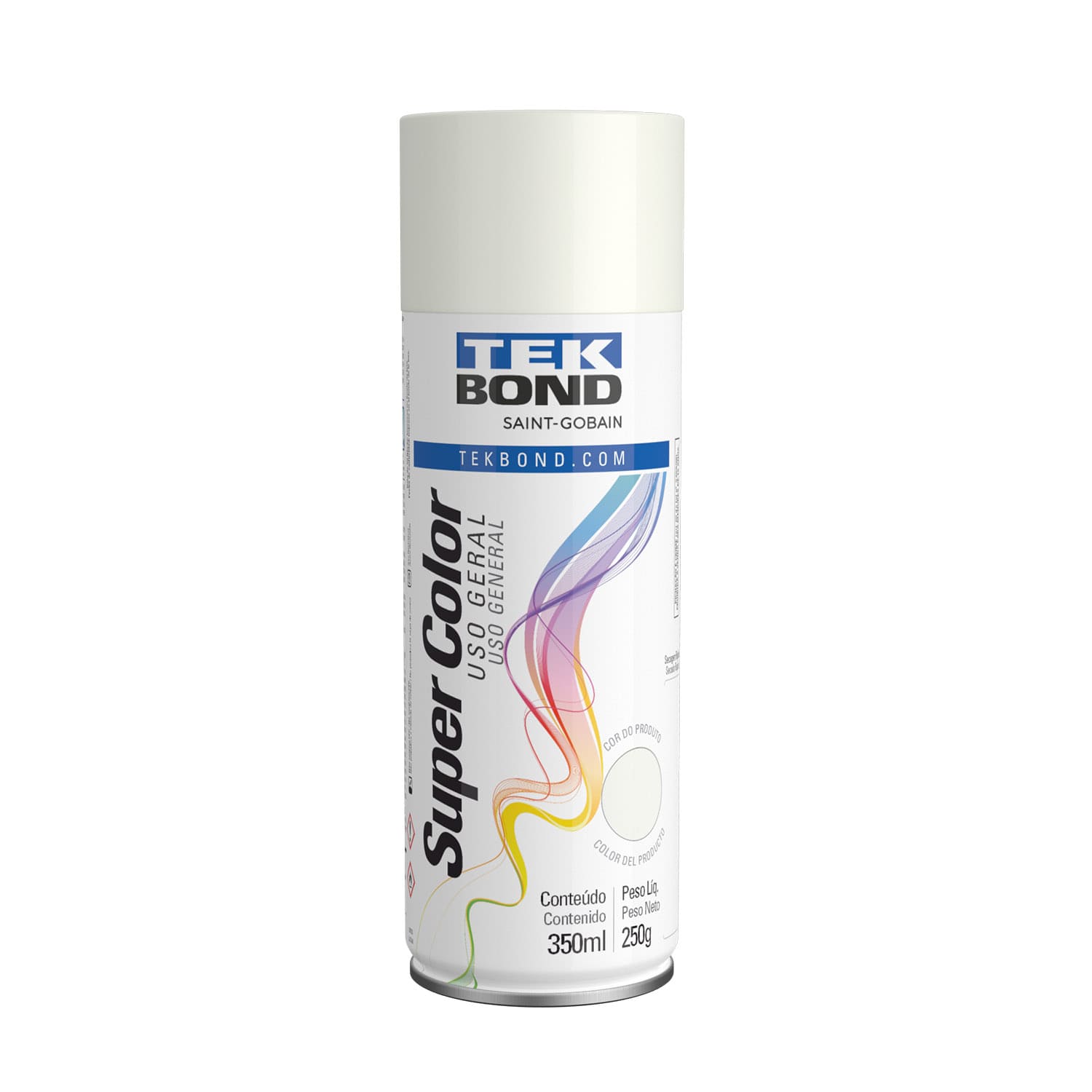 TINTA SPRAY  USO GERAL 350ML BRANCO FOSCO