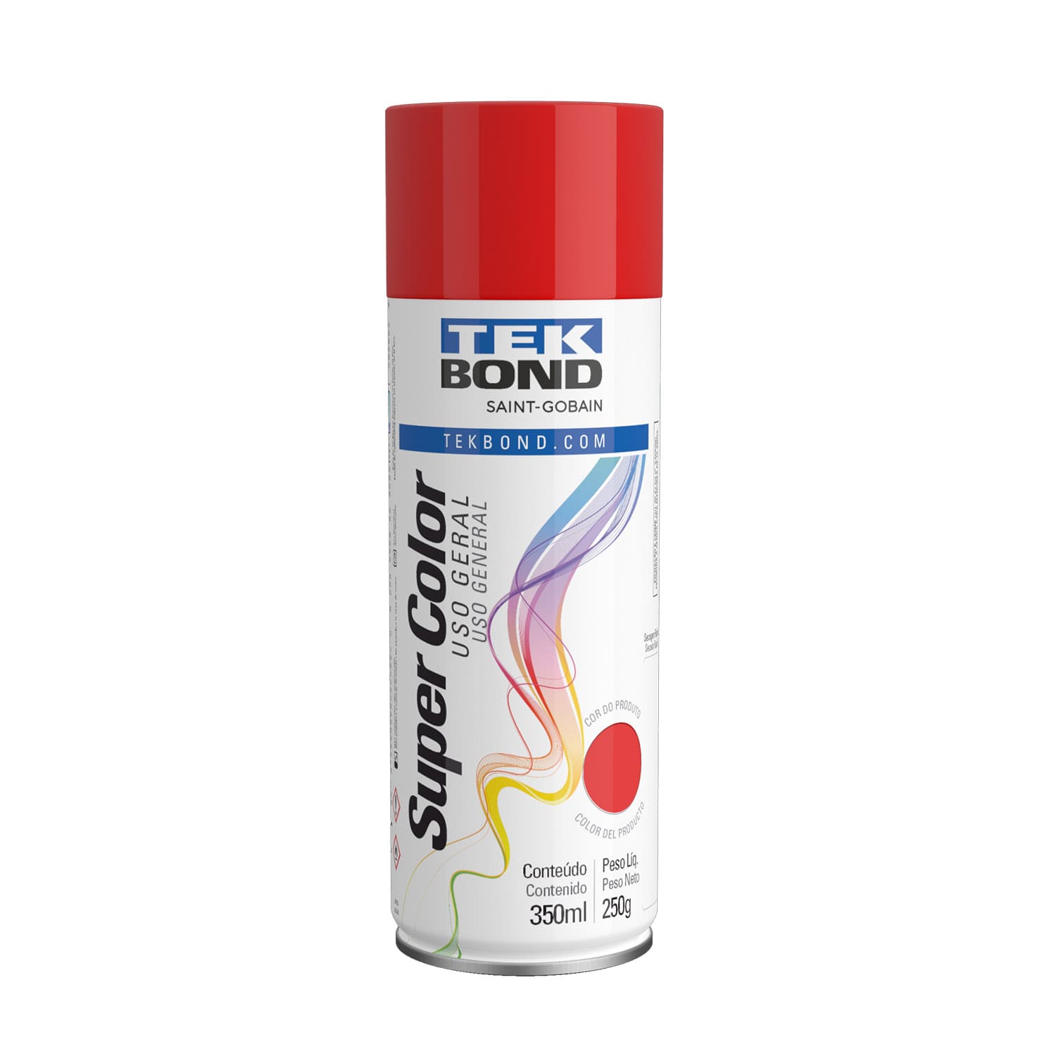 TINTA SPRAY  USO GERAL 350ML VERMELHO