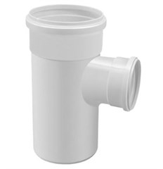 TEE ESG RED 100 X 50MM (0664)