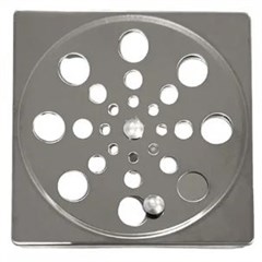 GRELHA INOX QUADRADA 15CM C/FECHO