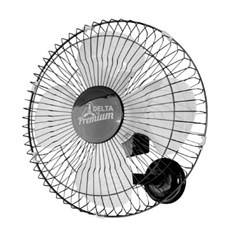 VENT PAREDE 50CM  PREMIUM PRETO BIV