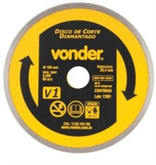 DISCO DIAMANTADO  180MM V1 CONTINUO