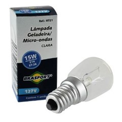 LAMPADA INCAND 15W/127V GELAD/M.ONDAS E-14 (8721)