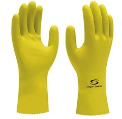 LUVA LATEX FORRADA HOUSEHOLD  9-G