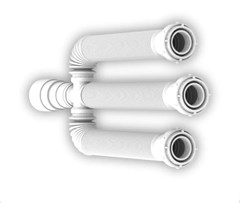 SIFAO SANFONADO TRIPLO BRANCO