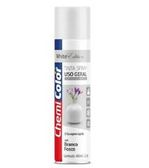 TINTA SPRAY USO GERAL 400ML BRANCO FOSCO