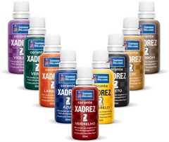 CORANTE LIQUIDO 50ML MARROM C/12*