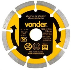 DISCO DIAMANTADO  110MM V3 SEGMENTADO