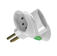 PINO 3 SAIDAS  10A 2P+T BRANCO (DN1676)