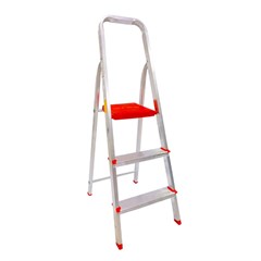 ESCADA ALUMINIO  3 DEGRAUS 1.18M